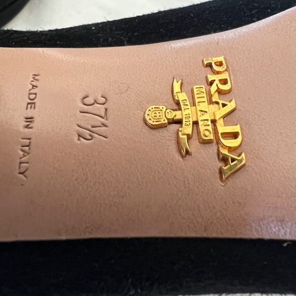 Prada- Calzature Donna Pumps- Size 37.5- Comes with Original Box and 2 Dustbags - Picture 12 of 17